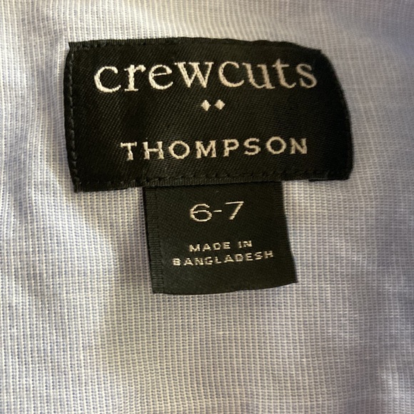 Bundle of boys button down shirts size 6-7 (gap, old navy, crew cuts, L.O.G.G. - Picture 4 of 5